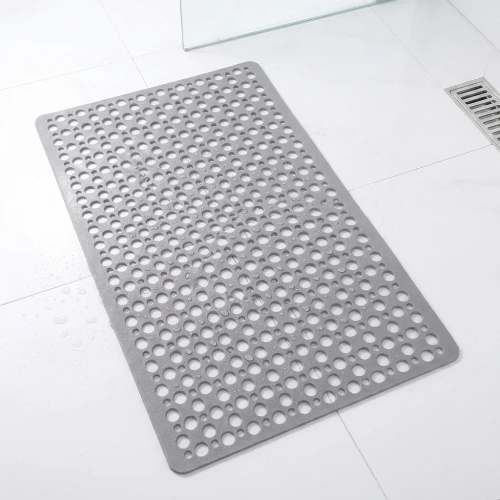 Non-Slip Shower Mat with Suction Cups & Drainage | Zhoma