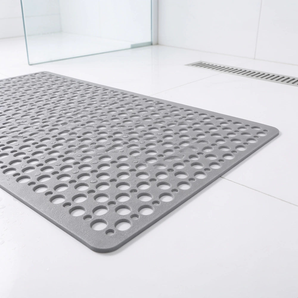 Non-Slip Shower Mat with Suction Cups & Drainage | Zhoma