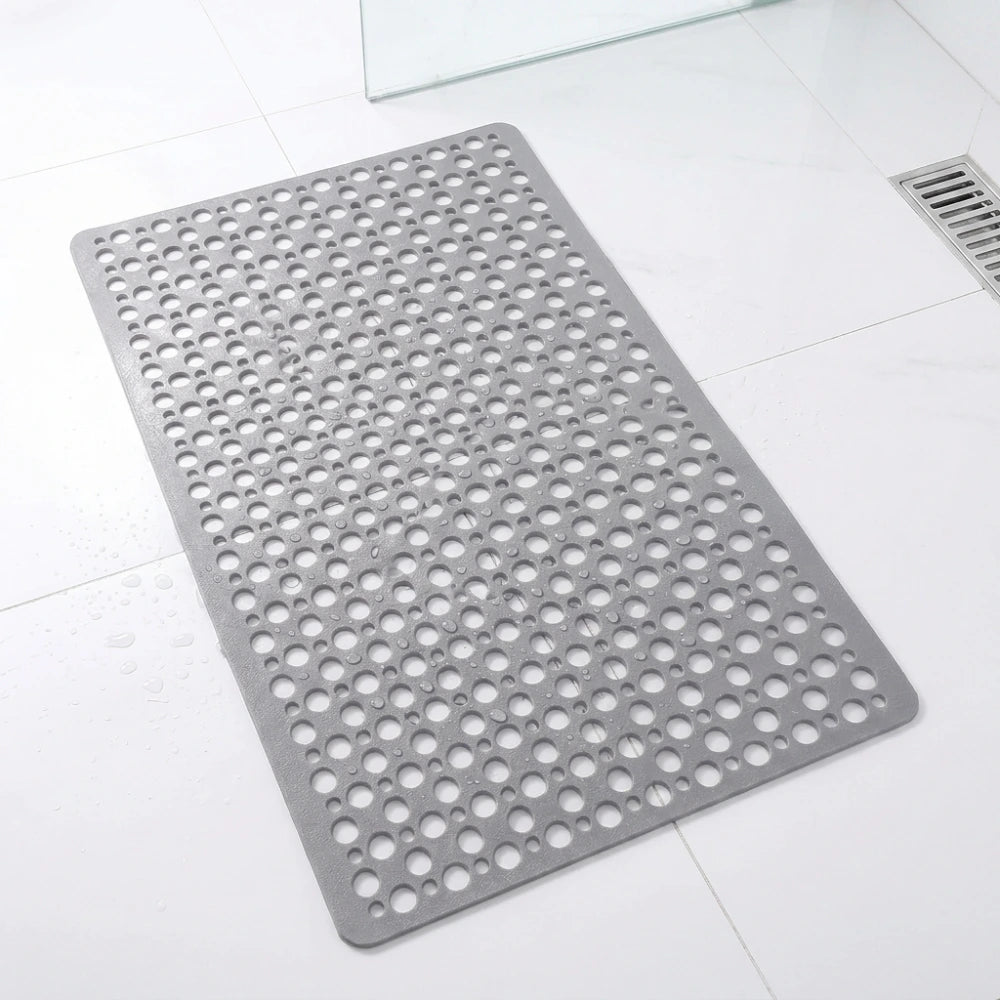 Non-Slip Shower Mat with Suction Cups & Drainage | Zhoma
